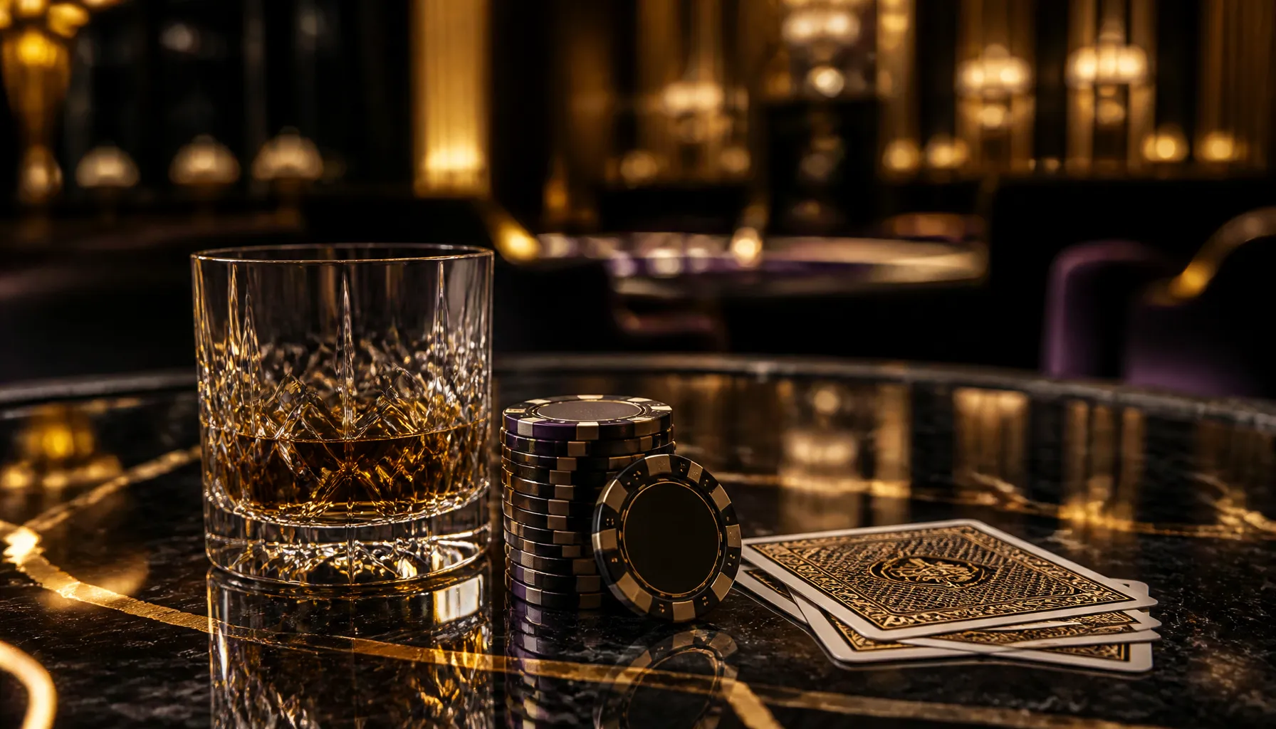 Close-up of gleaming gold coins scattered on deep emerald velvet surface with dramatic cinematic lighting